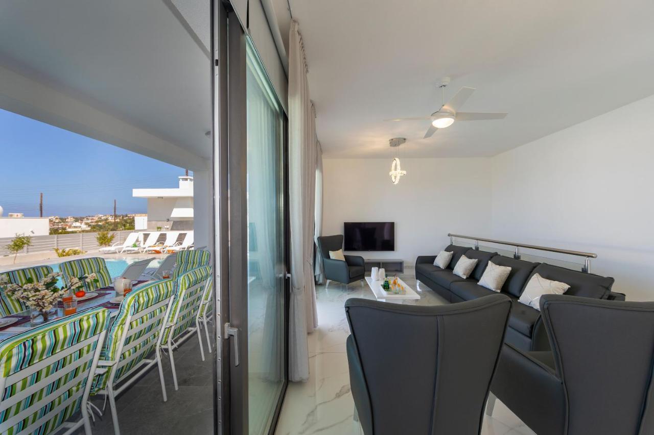 Villa Adaris, Sea Caves Peyia Paphos Ngoại thất bức ảnh