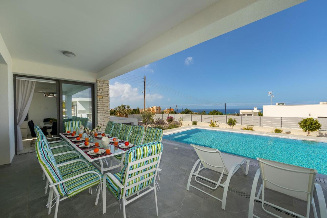 Villa Adaris, Sea Caves Peyia Paphos Ngoại thất bức ảnh